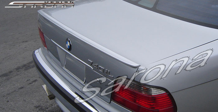 Custom BMW 7 Series Trunk Wing  Sedan (1995 - 2001) - $229.00 (Manufacturer Sarona, Part #BM-020-TW)